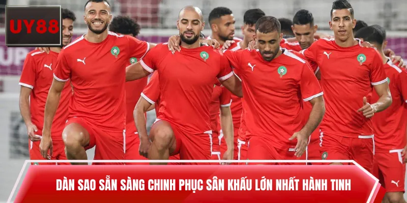 Dàn sao sẵn sàng chinh phục sân khấu lớn nhất hành tinh