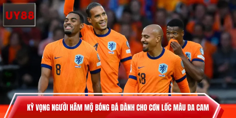 Kỳ vọng người hâm mộ bóng đá dành cho Cơn lốc màu da cam